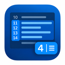 Display selected Rows Counter